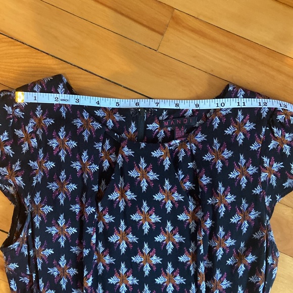Mandi US4 black patterned dress - Picture 3 of 5